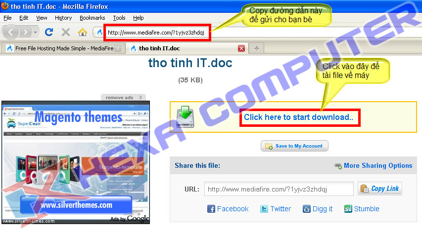 Tải file về máy